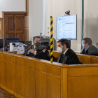 Un momento del juicio en la Audiencia el pasado 11 de marzo. MARIO TEJEDOR