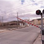 Paso a nivel en la provincia en una imagen de archivo. HDS