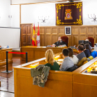 Jurado popular durante un juicio en Soria. MARIO TEJEDOR
