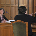 Juan Antonio García Molina testifica en el juicio del pasado viernes.-VALENTÍN GUISANDE
