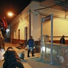 Primer viaje en bus de los viajeros del tren hasta Almazán-Mario Tejedor