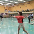 El torneo se celebra durante dos días intensos de bádminton. GONZALO MONTESEGURO