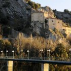La ermita de San Saturio junto al río Duero. HDS