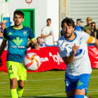 Anto fue el goleador del Almazán en el empate ante el Santa Marta. HDS