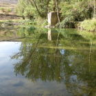 Pozo de la Peña del Río Abión, donde se produjo el suceso. HDS