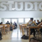 Inicio de la EBAU, antigua Selectividad, en el Campus de Soria.-GONZALO MONTESEGURO