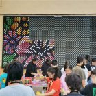 Mural de latas en el CRIE de Almazán (14)
