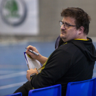 Jordi Lluelles, entrenador de BM Soria. MARIO TEJEDOR