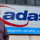 Alejandro del Amo, en las instalaciones de la empresa en el polígono industrial Las Casas.-A. MARTÍNEZ