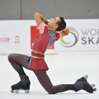 Héctor Díez Severino, campeón de Europa de patinaje artístico en la modalidad libre. HDS