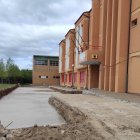 Instituto de San Esteban, donde ya se están realizando obras para el nuevo ciclo.-ANA HERNANDO