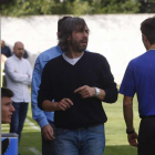 Eduardo Modrego, durante una partido del San José.-MARIO TEJEDOR