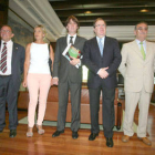 José Luis López, Francisco Rubio, Rita López, Carlos Martínez, Juan Vicente Herrera, Anselmo García y Juan José Mateos. /  JUAN MIGUEL LOSTAU-