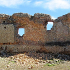Derrumbes en el castillo de Caracena-Cedida