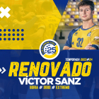 El canterano Víctor Sanz continuará en las filas del BM Soria.