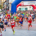 Salida de la Soria-Valonsadero celebrada este sábado con más de 300 participantes.