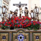 Paso del Cristo de los Florines, una de las señas de identidad de la Cofradía de las Siete Palabras de Soria.