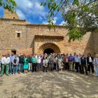 Foto de familia de los participantes en el encuentro.