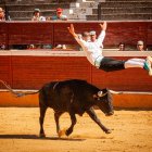 Espectáculo matinal de la feria taurina