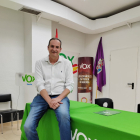 El nuevo presidente de Vox Soria, Mariano Olalla. HDS