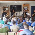 Cuarteto de saxofones en ASAMIS