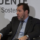 El ministro Óscar Puente interviene en el Club de Prensa de El Mundo-Castilla y León.