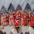 Celebración de la Navidad en el centro infantil Rosa León, uno de los 21 participantes