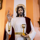 La imagen fue presentada en la Iglesia del Carmen en una ceremonia religiosa