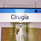 Servicio de cirugía en el Hospital Santa Bárbara de Soria.