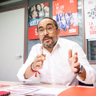 El secretario general del PSOE de Soria, Luis Rey.