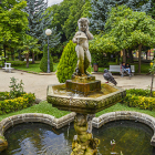 El parque de la Alameda (la Dehesa) en la capital soriana.