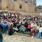 Peregrinos de Soria en Javier.