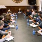 Participantes en la Mesa de la Trufa de Soria.