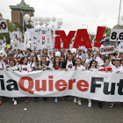 Soria encabezó la histórica manifestación del 31 de marzo de 2019.