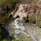 Río Val a su paso por la EDAR de Ágreda