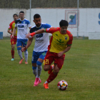 Imagen del partido del Almazán ante el Tordesillas.