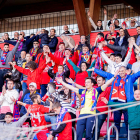 La afición del Numancia ha respaldado al equipo durante todo el curso.