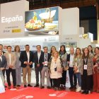 Empresarios sorianos en la feria  de  Italia.