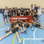 El Club Soria Baloncesto Codesian A, campeón de la Copa de Castilla y León infantil.