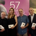 Presentación de tres tomos de las obras completas de José Jiménez Lozano, publicadas por la Fundación Jorge Guillén, con la participación del director de la Fundación, Antonio Piedra; y los autores de los prólogos, Gabriel Albiac y Fermín Herrero.