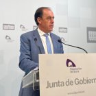 El presidente de la Diputación, Benito Serrano.