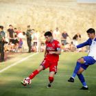 Javier Bonilla junto a Morata en el Memorial Jesús Gil de la pretemporada pasada.