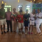 Los mejores clasificados en el torneo celebrado en Pedrajas.