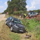 Vehículos implicados en el accidente de tráfico.