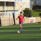 El Numancia jugó en Estella su séptimo encuentro de preparación.