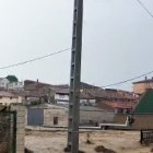 Las fuertes lluvias hacen que la localidad soriana de Castilruiz se convierta en un gran río