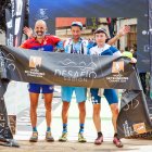 Podium de la prueba masculina.