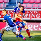 Javi Bonilla vuelve a ser la referencia en el balón parado para este Numancia.