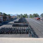 Alumnos de la Guardia Civil en formación.