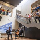 Microconcierto en el Conservatorio de inauguración del curso.